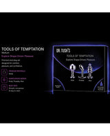 Dr Tush's Tools of Temptation Medium Anal Plug Set Metal - Image 5