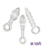 Dr Tush's Halo of Pleasure Collection Anal Plug Set Glass