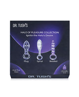 Dr Tush's Halo of Pleasure Collection Anal Plug Set Glass - Image 4