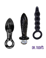 Dr Tush's Dark Curiosity Collection Anal Plug Set Glass - Image 2