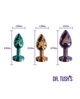 Dr Tush's Dragon Pearls Collection Anal Plug Set Metal - Image 3