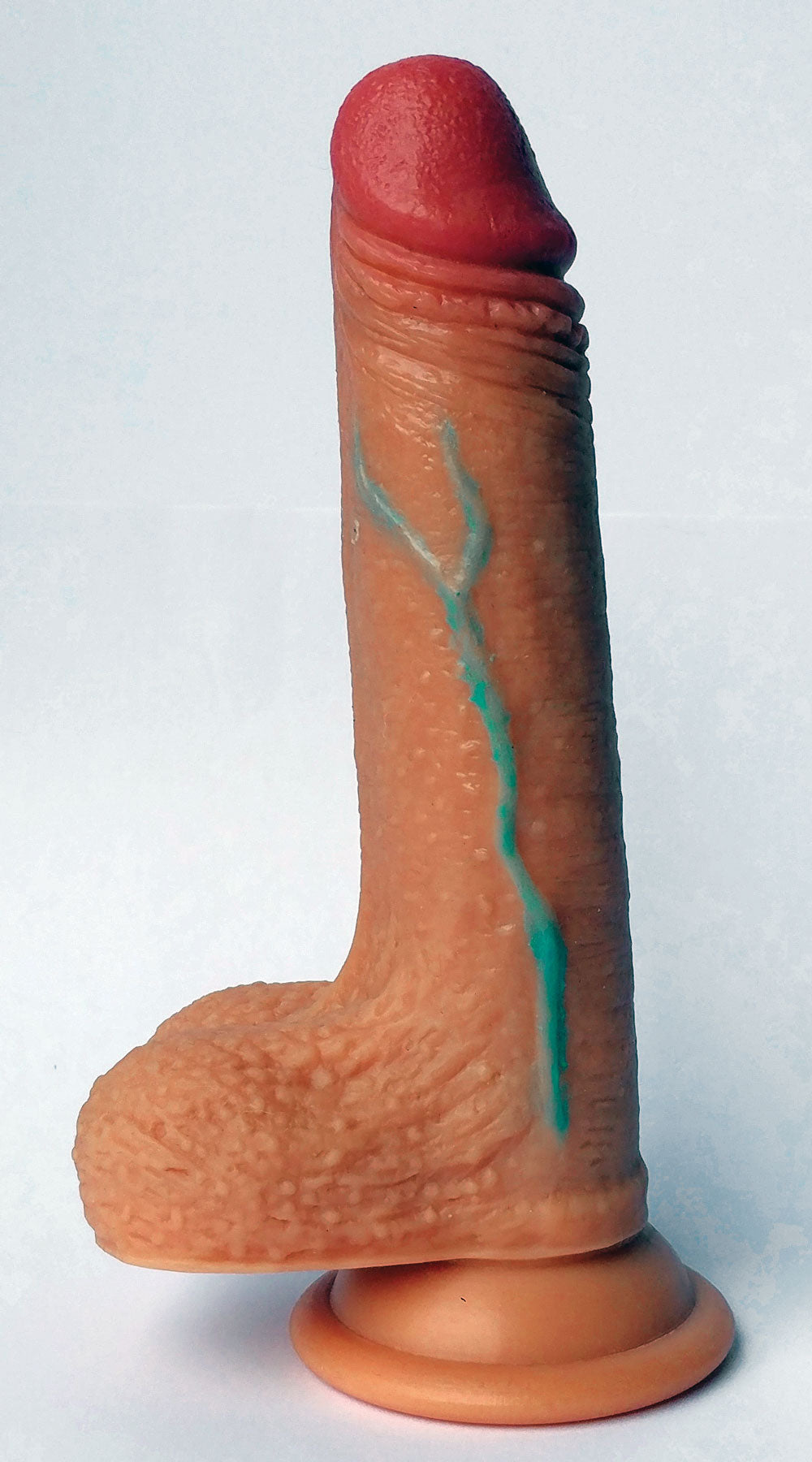 Skinsations Skintastic Best Man 6.5 Inch Realistic Dildo showcasing lifelike texture and detail.