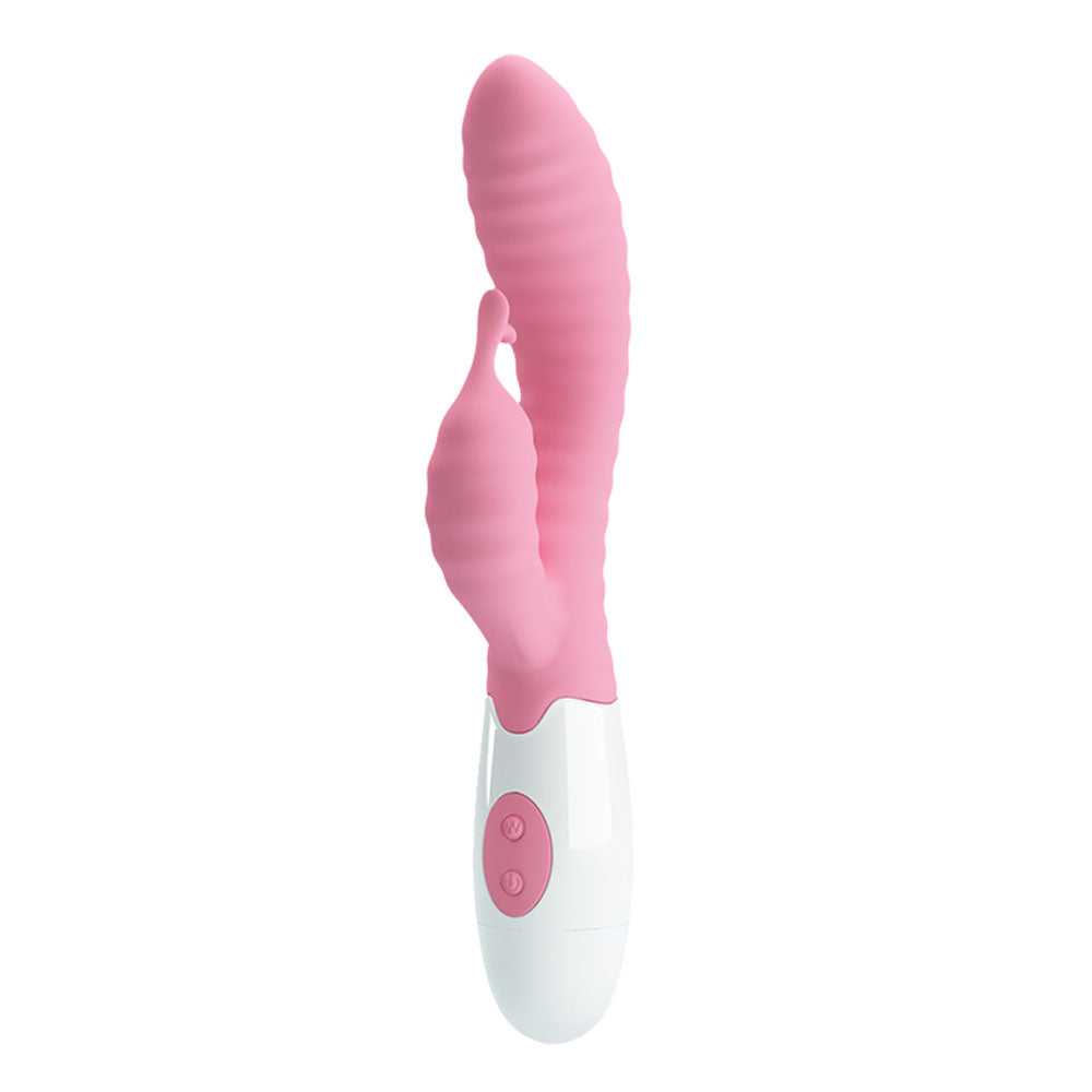 Pretty Love Hyman G-Spot Vibrator Pink, designed for targeted stimulation with a sleek ergonomic shape.