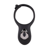 Zero Tolerance Mr Tickler Vibrating Cock Ring Black showing adjustable fit and dual motors for targeted stimulation.