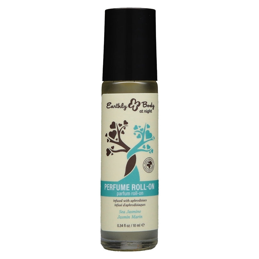 Earthly Body At Night Aphrodisiac Roll On Perfume Sea 0.34 Oz in a convenient roll-on bottle with a floral scent.