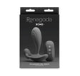 Renegade Echo Silicone Prostate Massager Black package featuring a sleek design and remote control.