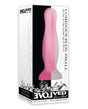 Evolved Luminous Glow Butt Plug Small Pink packaging, showcasing a playful design for beginners in anal play.
