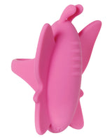 Evolved Double Date Kit Clitoral Anal Vibrator Pink ergonomic finger toy designed for intense clitoral and anal pleasure.