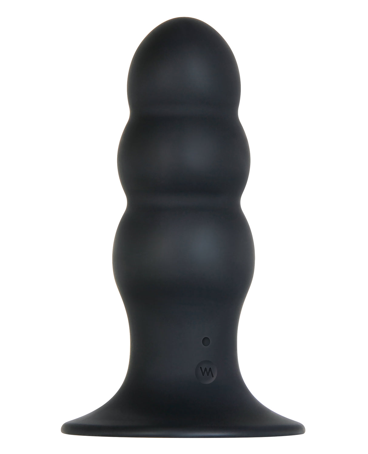 Evolved Kong Rechargeable Anal Plug Black, a silicone anal plug designed for pleasurable backdoor play.
