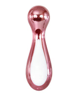 Evolved Starlite Bullet Vibrator Pink showcasing its sleek metallic design and ergonomic shape.