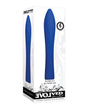 Evolved Robust Rumbler Silicone Vibrator Blue packaging showcasing a sleek design and powerful features.