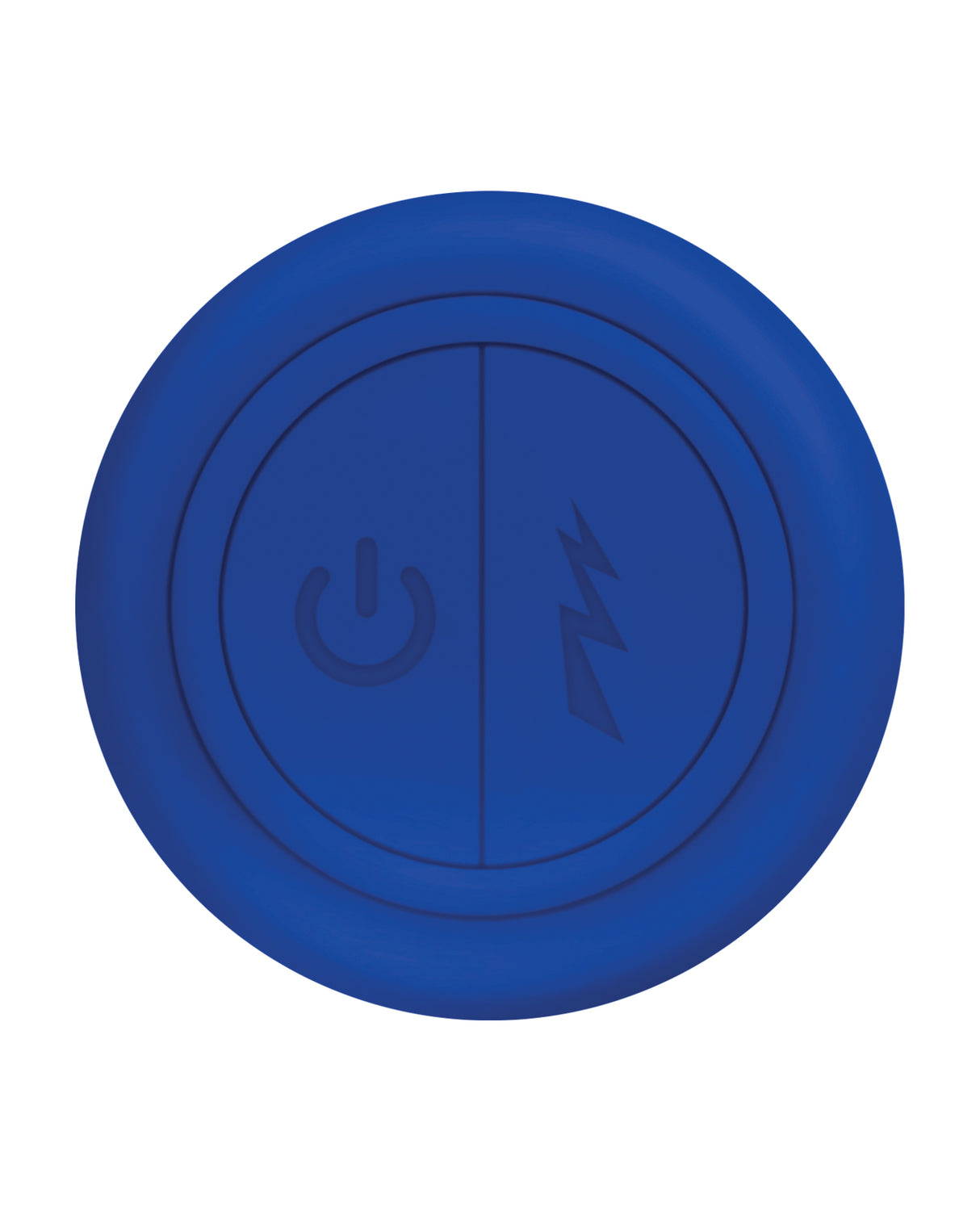 Evolved Robust Rumbler Silicone Vibrator Blue control buttons in blue color for enhanced experience.