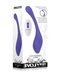 Evolved Anywhere Dual End Silicone Vibrator Blue package showcasing features and design of versatile pleasure toy.