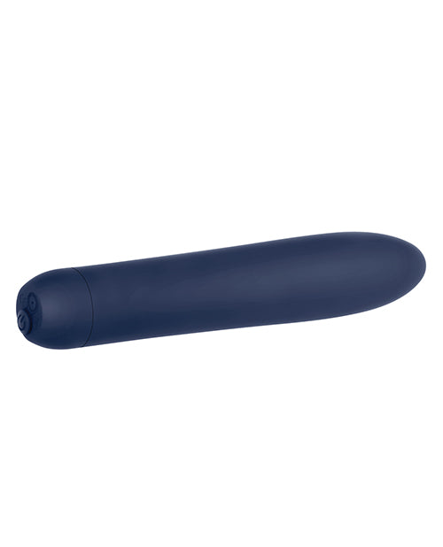 Evolved Straight Forward Vibrator Blue in sleek design, ideal for targeted stimulation and pleasurable experiences.