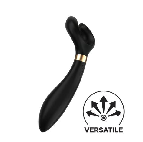 Satisfyer Endless Fun Couples Multi Vibrator showcasing flexible design and versatility for creative pleasure.