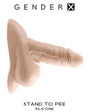 Gender X Realistic Silicone Stand To Pee Funnel Light showcasing lifelike design and smart engineering for confident use.