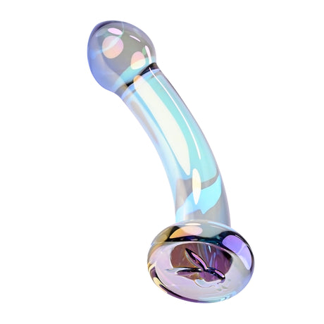 Playboy Jewels King Glass Probe Purple, showcasing a bold curve and sparkling design, perfect for confident play.
