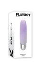Playboy Bunny Bunch Silicone Bullet Vibrator Purple packaging featuring a soft purple bullet vibrator.