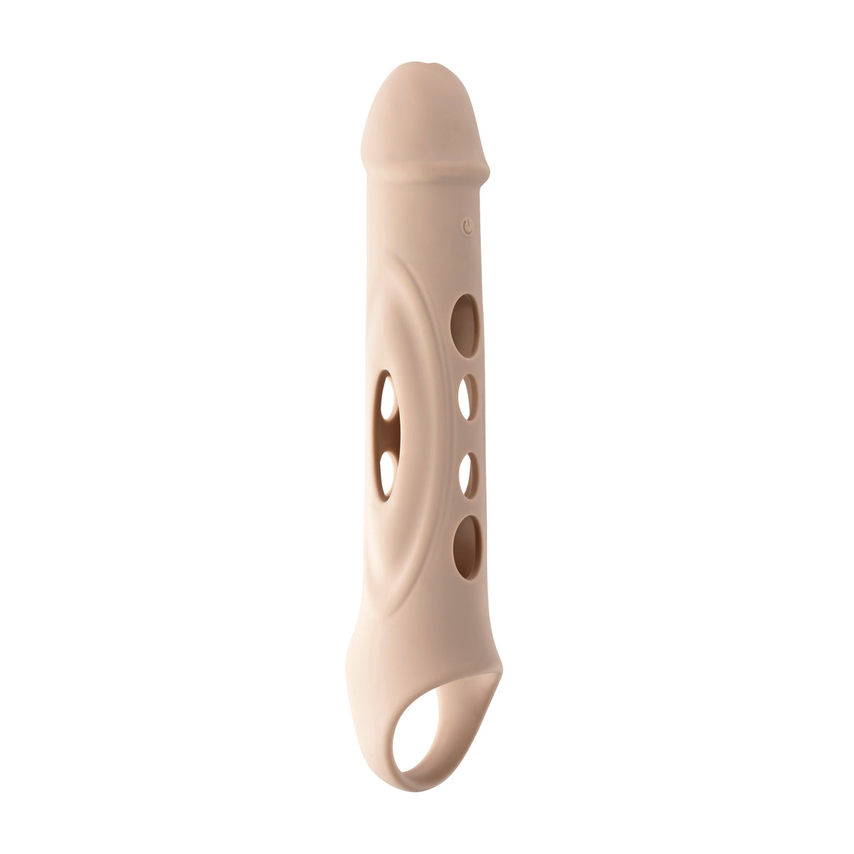 Zero Tolerance Big Boy Vibrating Penis Extension Light displayed on a white background showcasing its design and features.