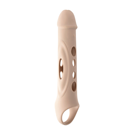Zero Tolerance Big Boy Vibrating Penis Extension Light displayed on a white background showcasing its design and features.