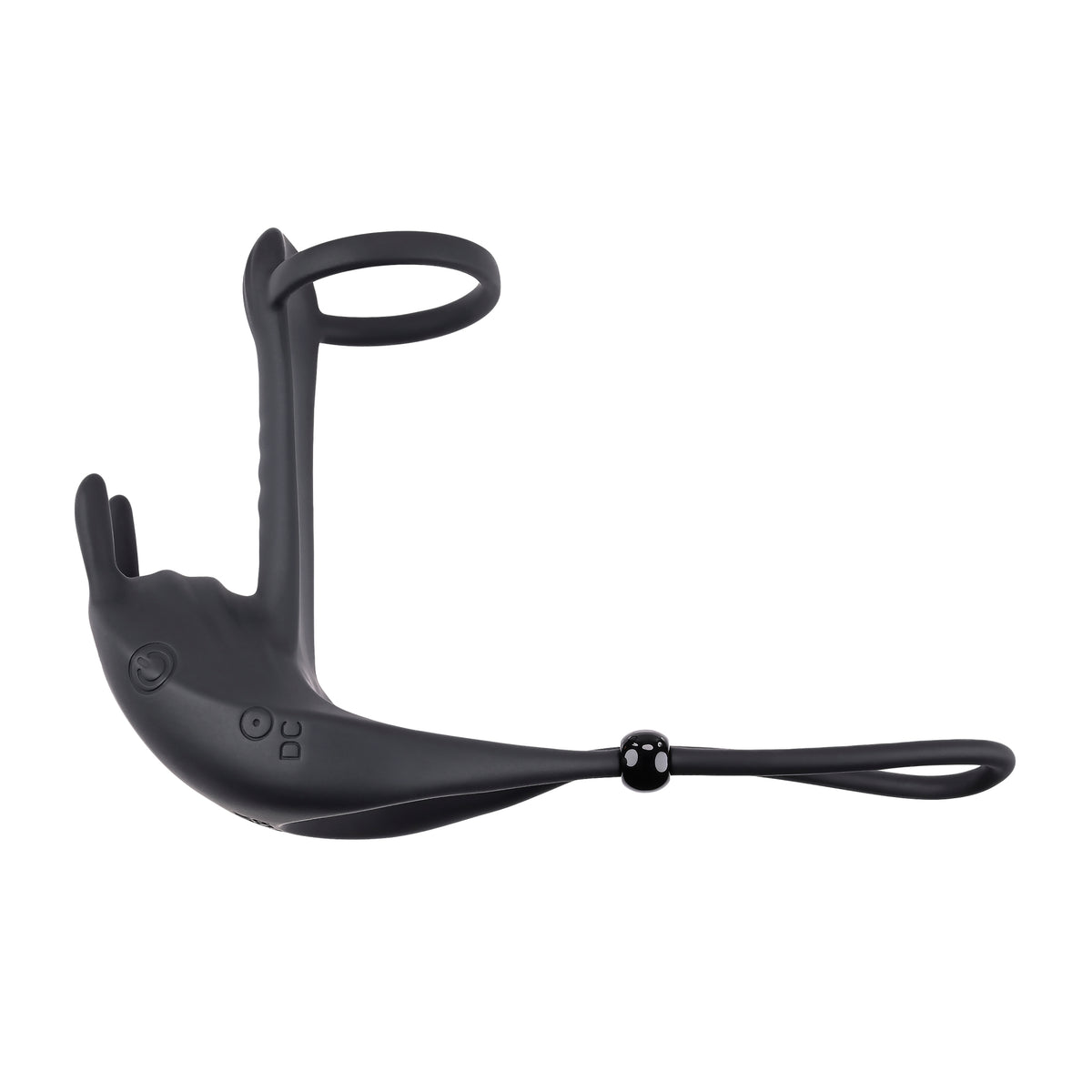 Zero Tolerance Saddle Up Vibrating Cock Ring designed for couples' pleasure with adjustable fit and flexible vibrating shaft.