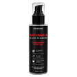 Eye Of Love Black Diamond Attract Him Body Oil in a sleek, black bottle with a pump for easy application.