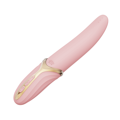 ZALO Aurora Series EVE Oral Simulator Vibrator Pink with Dual Motors & Heating Function