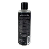 Elbow Grease H2O MAXXX Water Based Lubricant 8.5 oz bottle back view with product details.