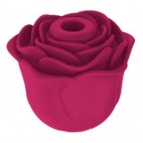 Bella Rose Pro Clitoral Rose Vibrator in vibrant pink rose shape for focused external pleasure.