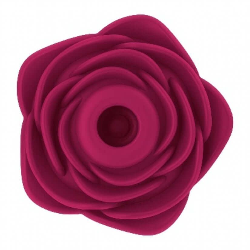 Bella Rose Pro Clitoral Rose Vibrator - sleek rose-shaped design for external pleasure.