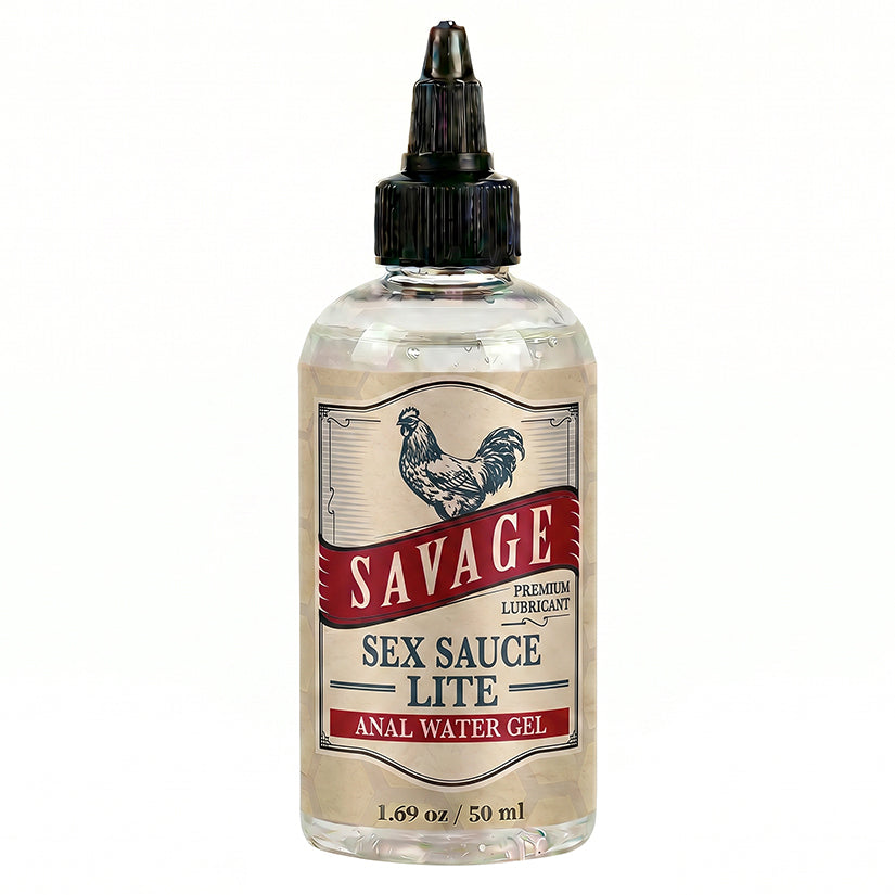 Savage Sex Sauce Lite Water-Based Lubricant 1.69 Oz