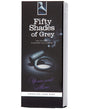 Fifty Shades of Grey Yours and Mine Vibrating Love Ring packaging showcasing its design and features.