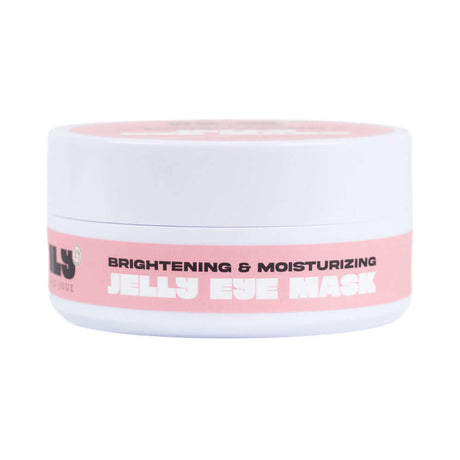 Ily By Je Joue Brightening Jelly Eye Mask 60 Pieces packaging showcasing brightening and moisturizing benefits.