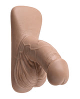 Gender X 4 inch Silicone Packer Tan, realistic silicone packer designed for tucking and packing.