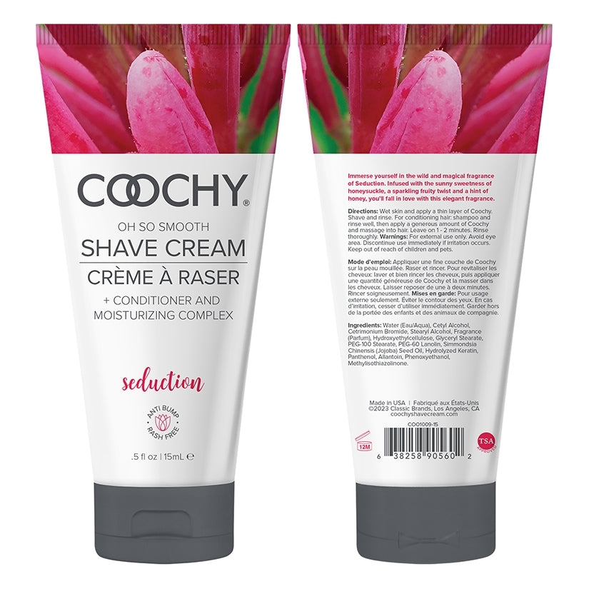 Coochy Shave Cream Seduction 0.5 oz.