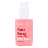 Coochy Shave Cream Sweet Nectar 3.4 oz in a pink bottle with a white pump, moisturizing and soothing for shaving.