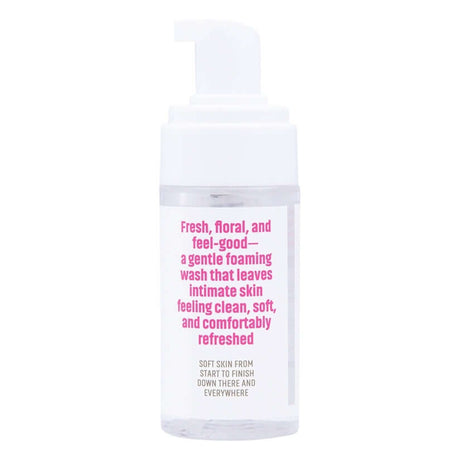 Coochy Fab Fresh Intimate Foaming Cleanser Peony 4 Oz in a bottle, offering gentle and refreshing intimate hygiene.
