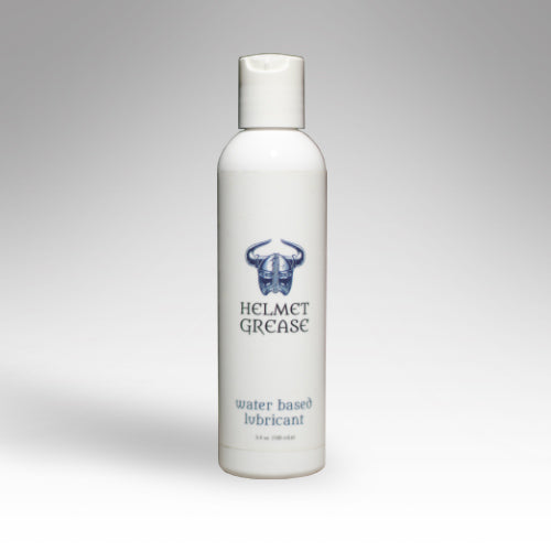 Helmet Grease Water Based Lube 3.4 Oz bottle for smooth, comfortable experiences.