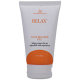 Relax Anal Relaxer Water Based Lubricant 2 Oz Bulk tube featuring a smooth formula for comfortable anal play.