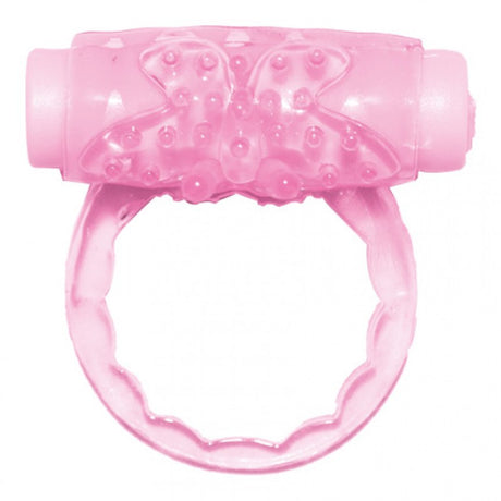 Humm Dinger Turbo Vibrating Cock Ring Magenta designed for added intimate stimulation and comfort for couples.