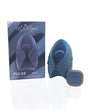 Hot Octopuss Pulse Duo Couples Massager Blue packaging and product design displayed in an elegant setting.