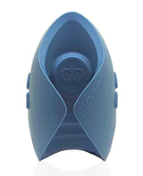 Hot Octopuss Pulse Duo Couples Massager Blue showing its sleek design and ergonomic shape for enhanced pleasure.