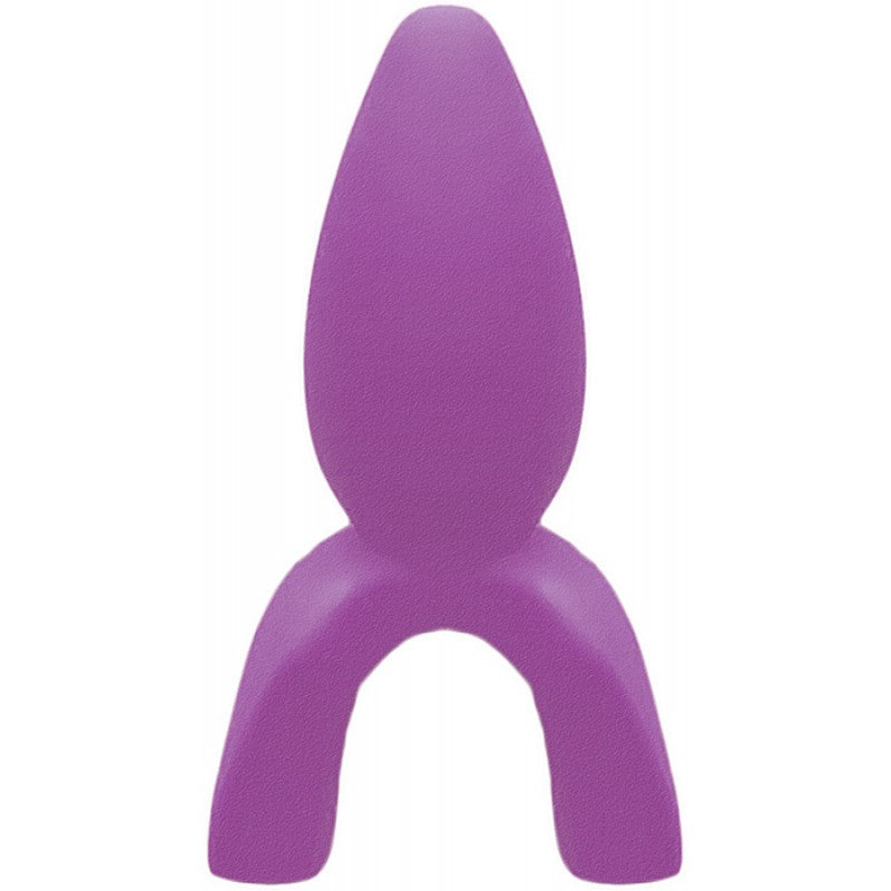 Tongue Star Stealth Rider Contoured Tongue Vibe Purple for enhanced oral play experience.