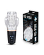 He-Vibe Vibrating Suck Master Male Masturbator with packaging showcasing powerful suction and vibration settings.