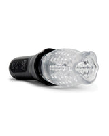 He-Vibe The Original Gluk Gulk Thrusting Oral Masturbator with clear sleeve and control buttons
