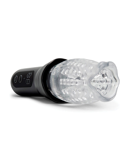 He-Vibe The Original Gluk Gulk Thrusting Oral Masturbator with clear sleeve and control buttons