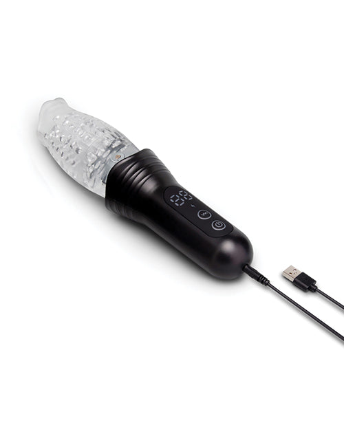 He-Vibe The Original Gluk Gulk Thrusting Oral Masturbator with motorized features and USB charging.
