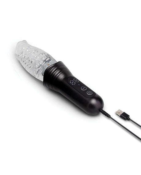 He-Vibe The Original Gluk Gulk Thrusting Oral Masturbator with motorized features and USB charging.