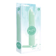 The 9's Pastel Vibes 7 Inch Mint Vibrator in mint green packaging showcasing its sleek design.