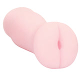 The 9's Pocket Pink Ass Mini Masturbator, a compact and realistic palm-sized stroker for discreet pleasure.
